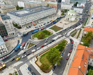 Przebudowa Placu Trzech Krzyży 