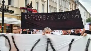 Protest ratowników medycznych