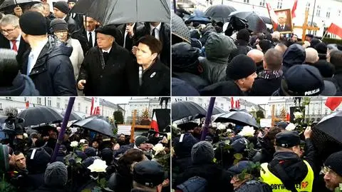 80. miesięcznica i kontrmanifestacja. "Posługujemy się szantażem"