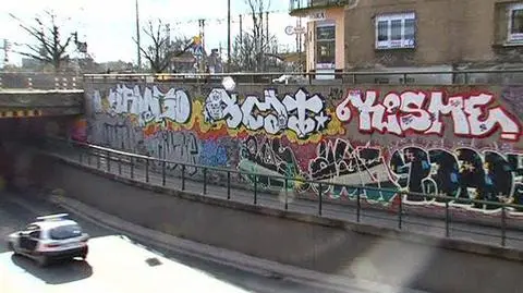 Zamalują graffiti w tunelu, żeby malować graffiti w tunelu