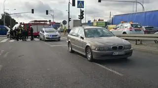 Wypadek w Jawczycach pod Warszawą