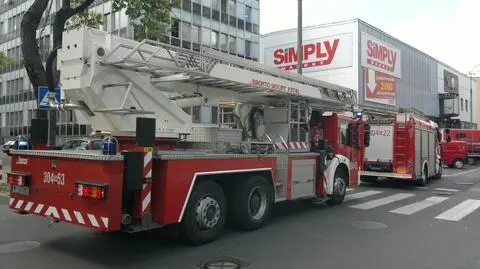 Zadymienie w markecie. Ewakuowali pracowników