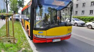 Zderzenie samochodu z autobusem