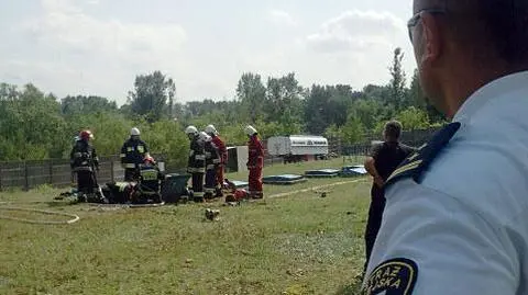 Wybuchł zbiornik na paliwo. Zginął młody mężczyzna