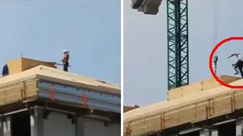 Na wysokości bez zabezpieczeń. "Zaczęliśmy kontrolę"