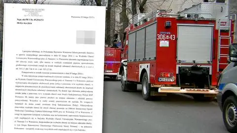 Jest śledztwo w sprawie wybuchu na Wydziale Chemii UW