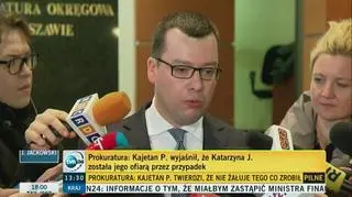 Przemysław Nowak o wyjaśnieniach Kajetana P.