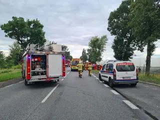 Śmiertelny wypadek na DK62