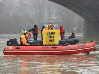 Akcja aktywistów z Greenpeace Polska