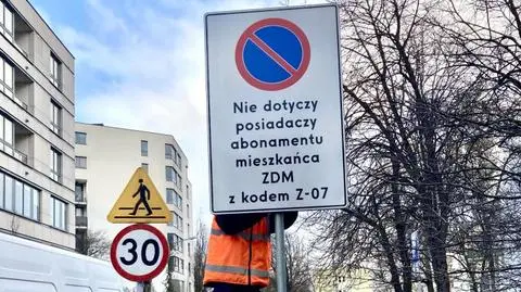 Zmiany na uliczkach Żoliborza, w strefie płatnego parkowania
