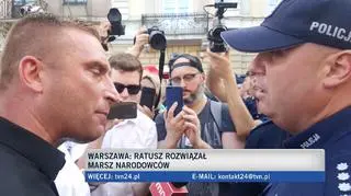 Marsz narodowców został rozwiązany