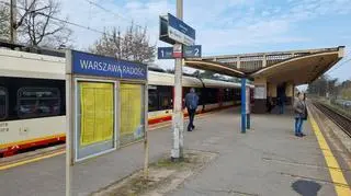 Stacja Warszawa Radość na linii otwockiej