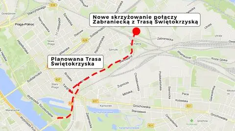 Jest skrzyżowanie, czekają na drogę. Wraca ruch na Zabranieckiej