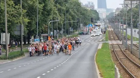 Najstarsza warszawska pielgrzymka wyruszyła na Jasną Górę