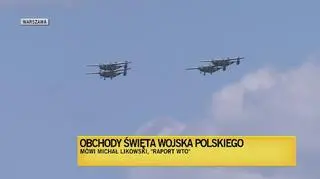 Pokaz lotniczy nad stolicą 