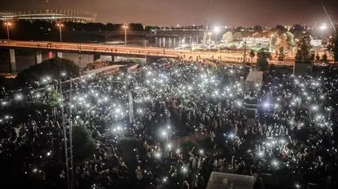 Tłumy nad Wisłą. Warszawa wypatrywała roju meteorów