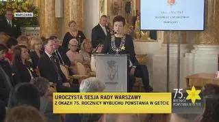 Uroczysta sesja Rady Miasta