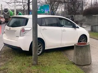 Obywatelskie zatrzymanie pijanego kierowcy na Słomińskiego