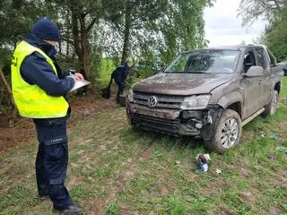 Kierowca volkswagena nie zatrzymał się do kontroli