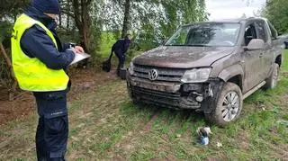 Kierowca volkswagena nie zatrzymał się do kontroli