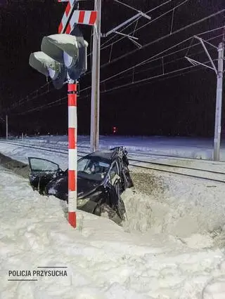 Wypadek na torach w miejscowości Wieniawa