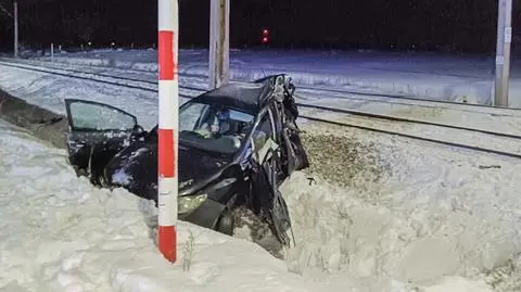 Wypadek na torach w miejscowości Wieniawa