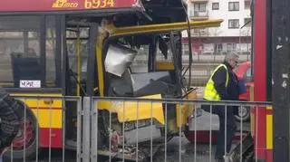 Wypadek autobusów