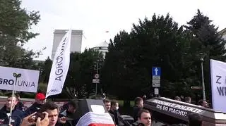 Protest rolników pod Sejmem 