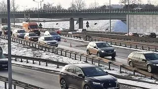 Zderzenie w alei Prymasa Tysiąclecia