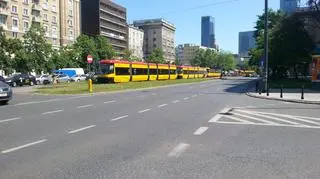 Wstrzymany ruch tramwajów na Jana Pawła II