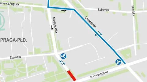 Sieć wodociągowa na Grochowie do remontu. Utrudnienia dla kierowców i pasażerów komunikacji miejskiej