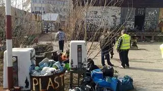 Nalot ochrony na żoliborski squat