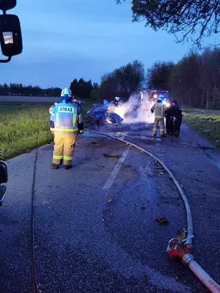 Wypadek w miejscowości Rudzienko