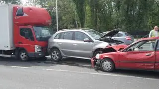 Wypadek w okolicy Stadionu Narodowego