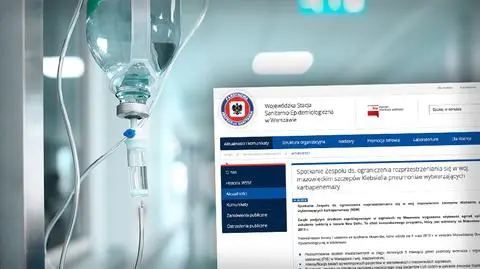 Superbakteria w szpitalach. "Konieczne szczególne środki"