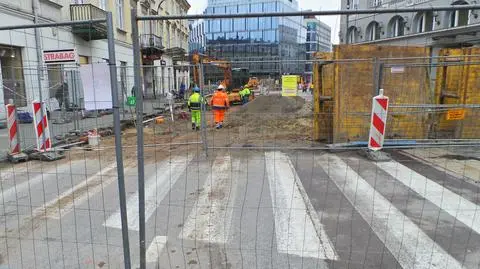 Prace na połowie placu wstrzymane. Konserwator zgodził się na drzewa, teraz chce ekspertyzy o ich wysokości