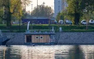 Sauna Wisła w Porcie Czerniakowskim powstała w ramach budżetu obywatelskiego