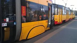 W al. Jana Pawła zderzył się trzy tramwaje