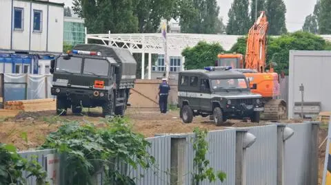 Niewybuch na budowie osiedla. Ewakuowali bank i centrum handlowe
