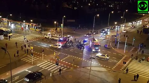 Kolizja na Nowodworach. "Dochodzi do nich regularnie"