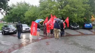 Pikieta w sprawie śledztwa po śmierci Jolanty Brzeskiej