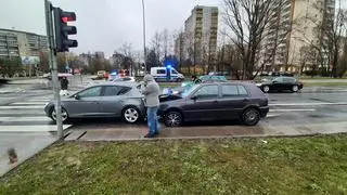 Wypadek na Gocławiu