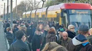 Tłok po pożarze w metrze