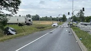 Kierowca został aresztowany po wypadku w miejscowości Kamion