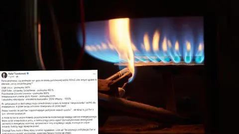 Kolejny rekord, gaz droższy o 980 procent. Trzaskowski: gdzie tarcza obiecywana przez rząd?
