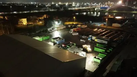 Tragiczny wypadek w sortowni odpadów