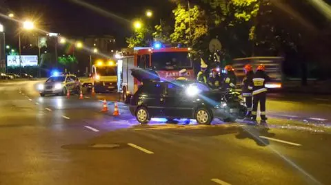 Zderzenie na Jagiellońskiej. "Kierowcy trafili do szpitala"