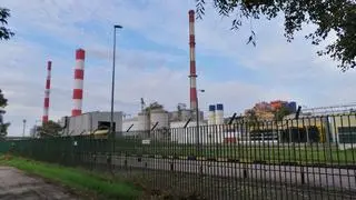 Akcja strażaków w Elektrociepłowni Siekierki