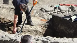 Prace archeologów w Śródmieściu