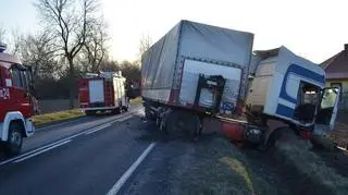 Śmiertelny wypadek na drodze wojewódzkiej